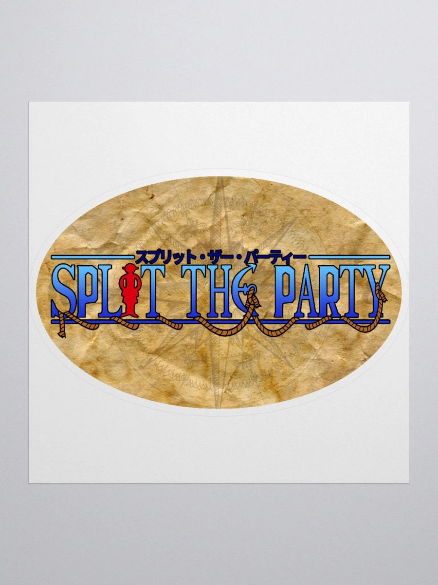Splitty D. Party - Kiss Cut Parody Logo product image (1)