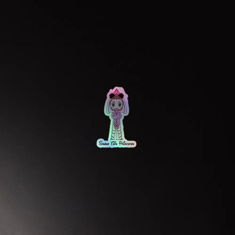 Royal Dance Princess Holographic Sticker Set product image (4)