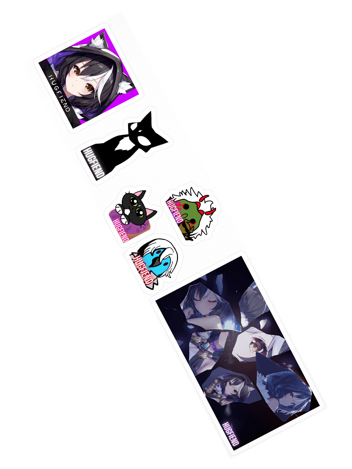 HugMerch Collection Mini Sticker Set product image (2)