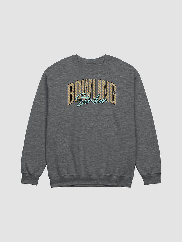 Bowling Striker Striped Script Sweatshirt product image (3)