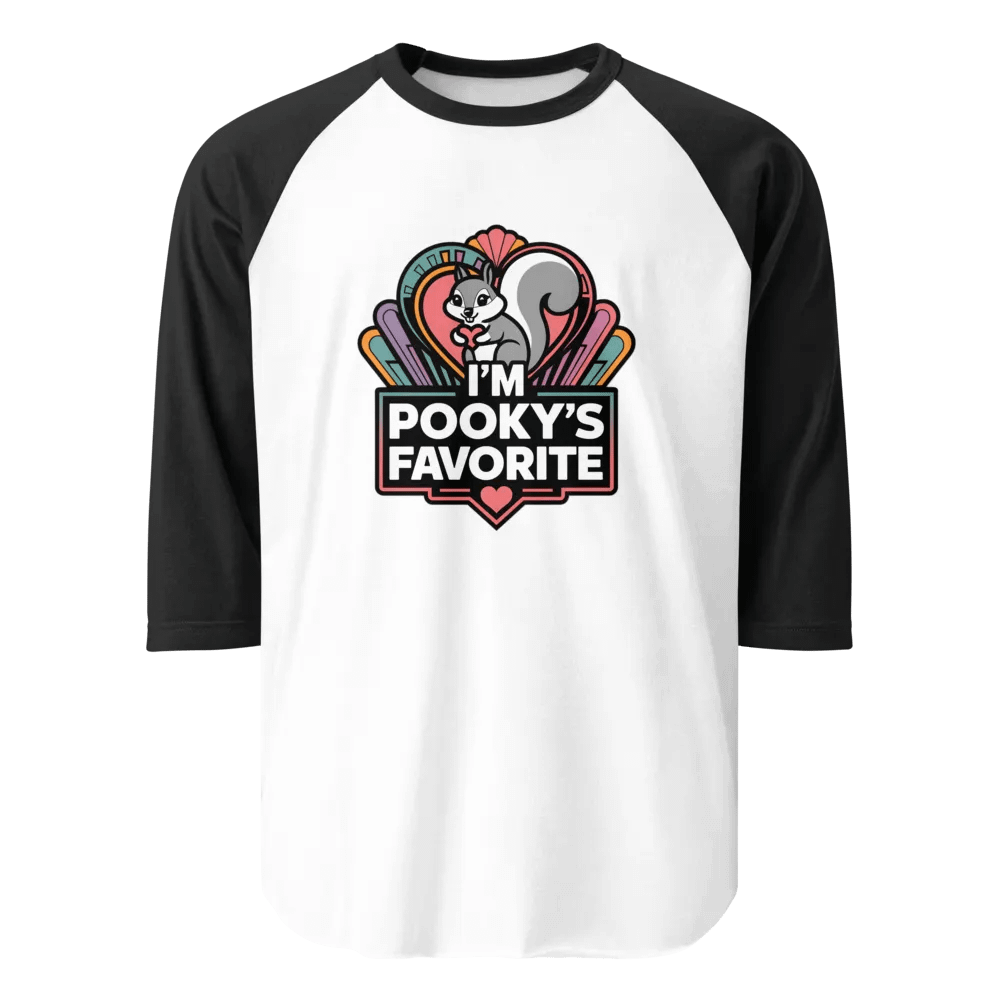 Pooky's Favorite Squirrel Love Raglan Tee product image (1)