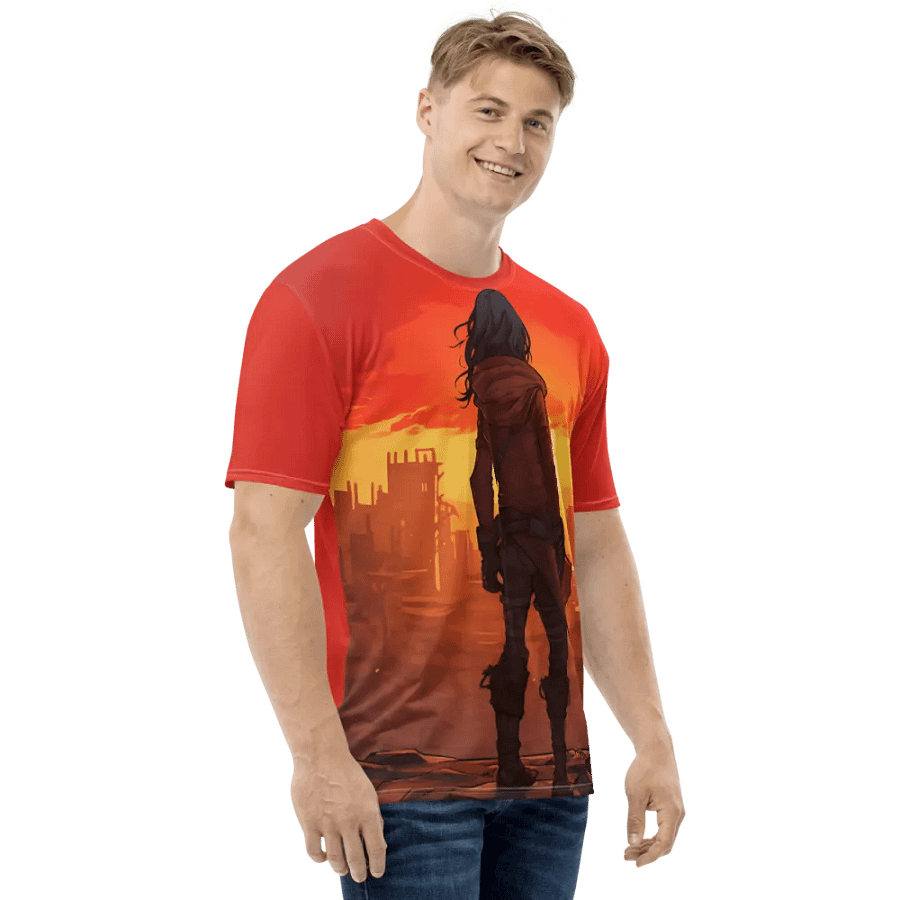 Dystopian Sunset All-Over Print T-Shirt product image (3)