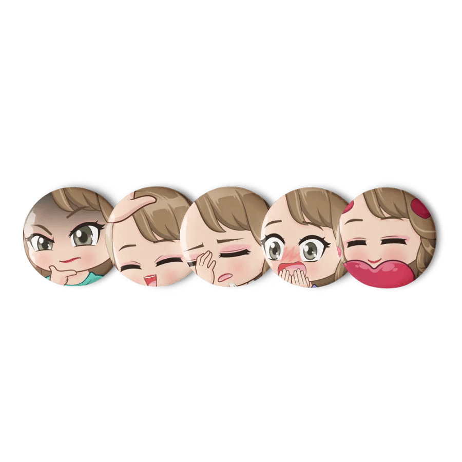 Emote Buttons Set 4 product image (1)
