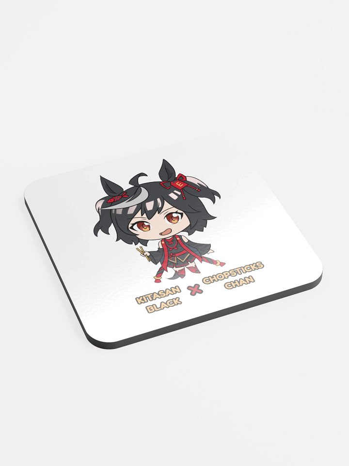 Kitasan Black x ChopsticksChan Coaster product image (2)