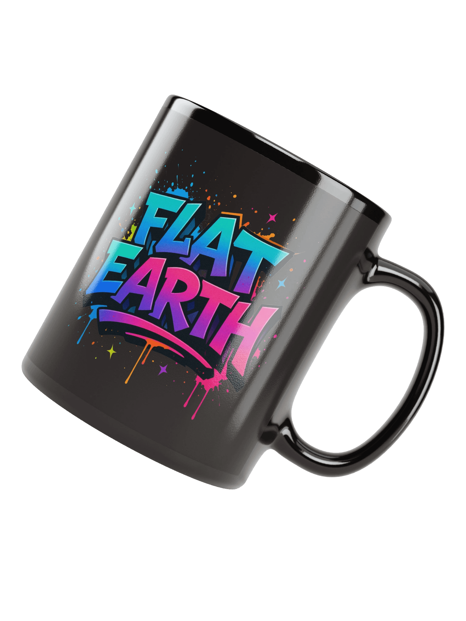 IT'S FLAT BRO Mug - Bold Flat Earth Design, Conspiracy Humor Drinkware product image (8)