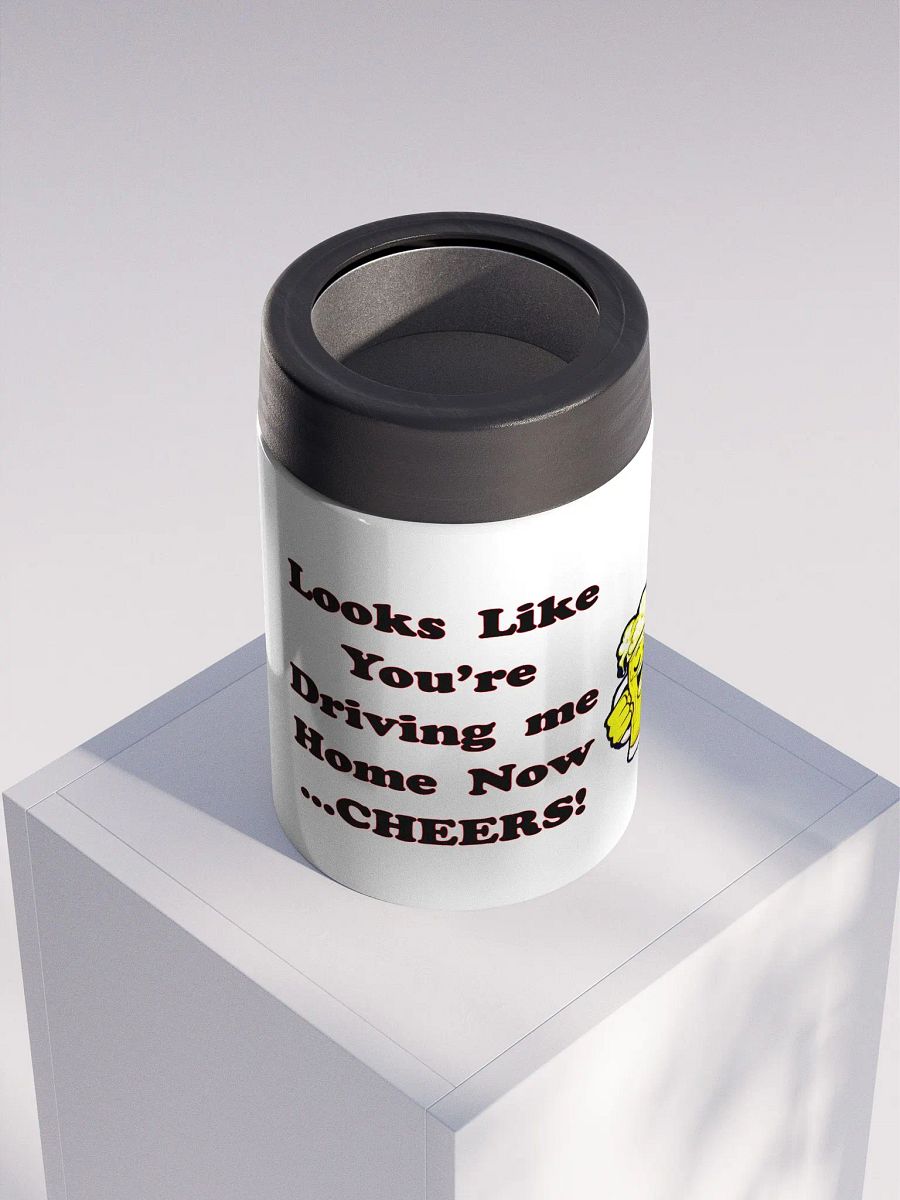 Cheers Funny Stainless Steel Can Koozie product image (5)