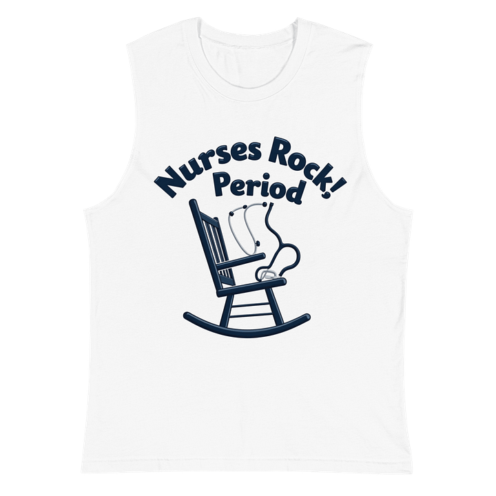 Nurse Rocking Chair Muscle Tank product image (2)