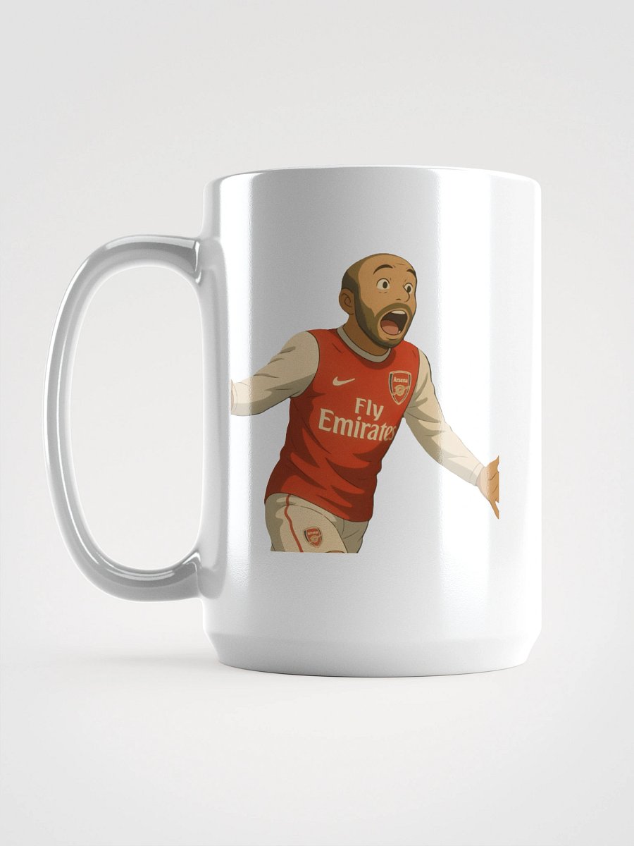Glossy Mug - Thierry Henry Goal Celebration - Iconic Moment - Arsenal (Various Colours) product image (6)