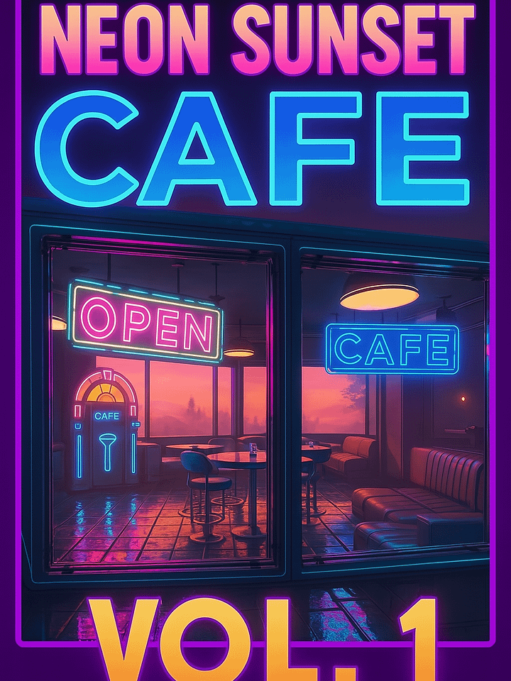 Neon Sunset Cafe (Vol 1) - Full Mix product image (1)