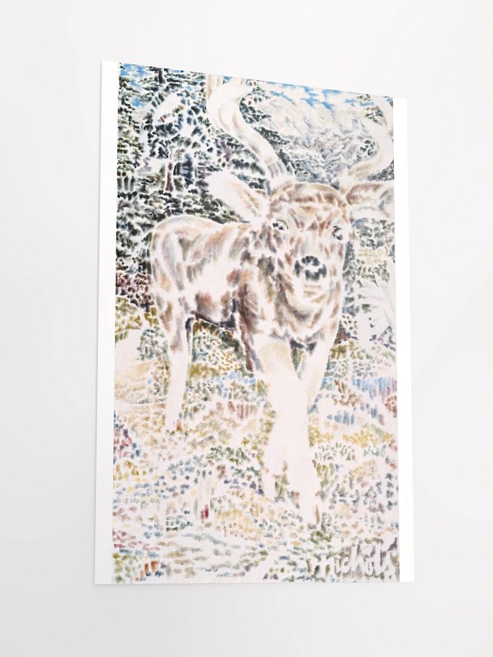 Deer on Desolation (1989) print product image (4)