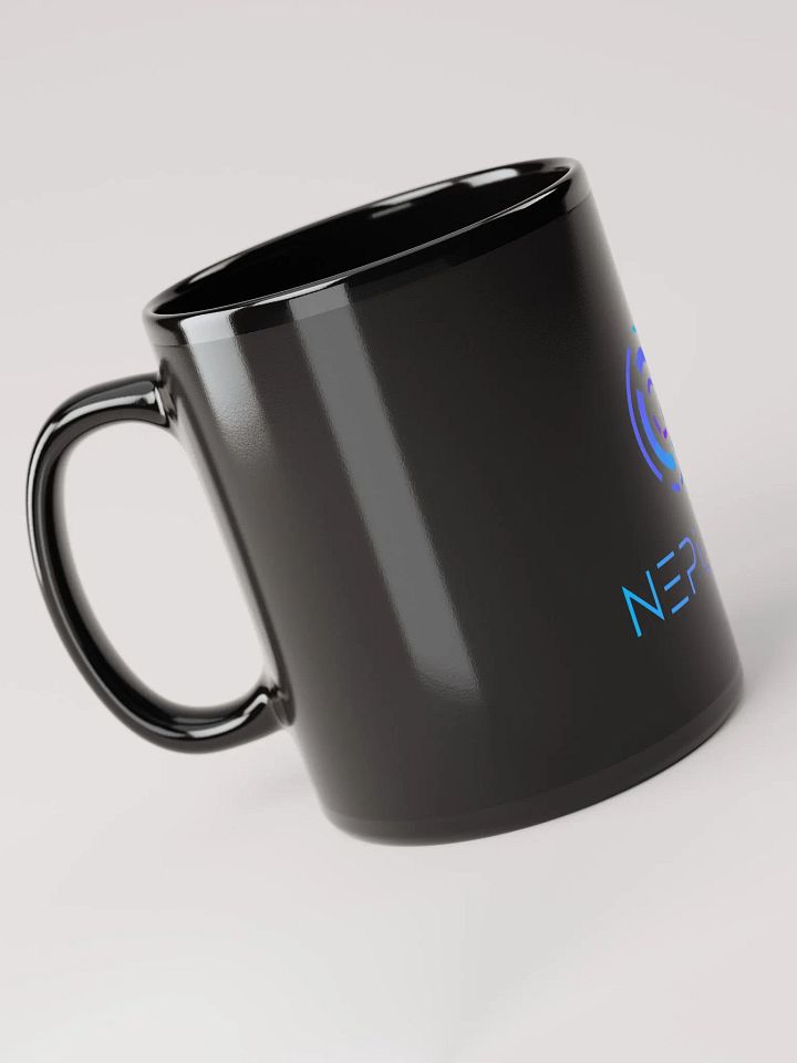 Neplora Glossy Black Mug product image (2)