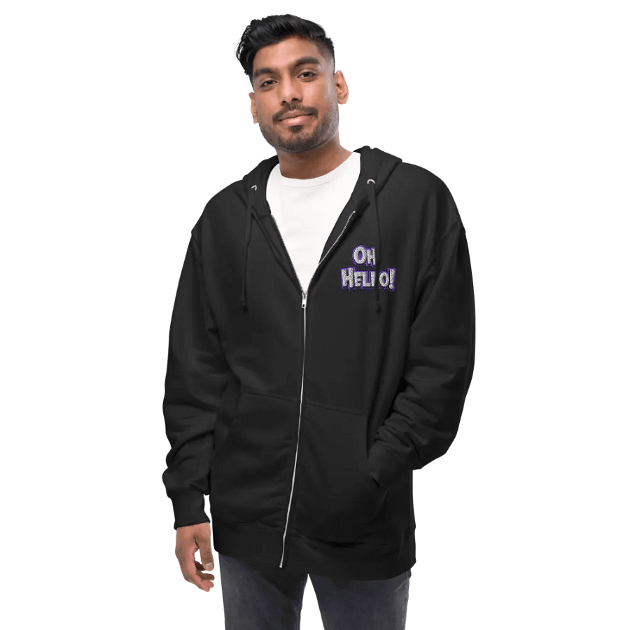 Hello! Zip-Up Hoodie product image (8)