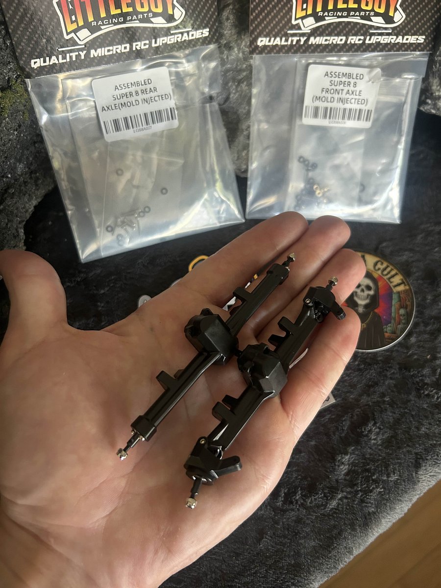 Super 8 Axle Set (INJECTION MOLDED) product image (4)