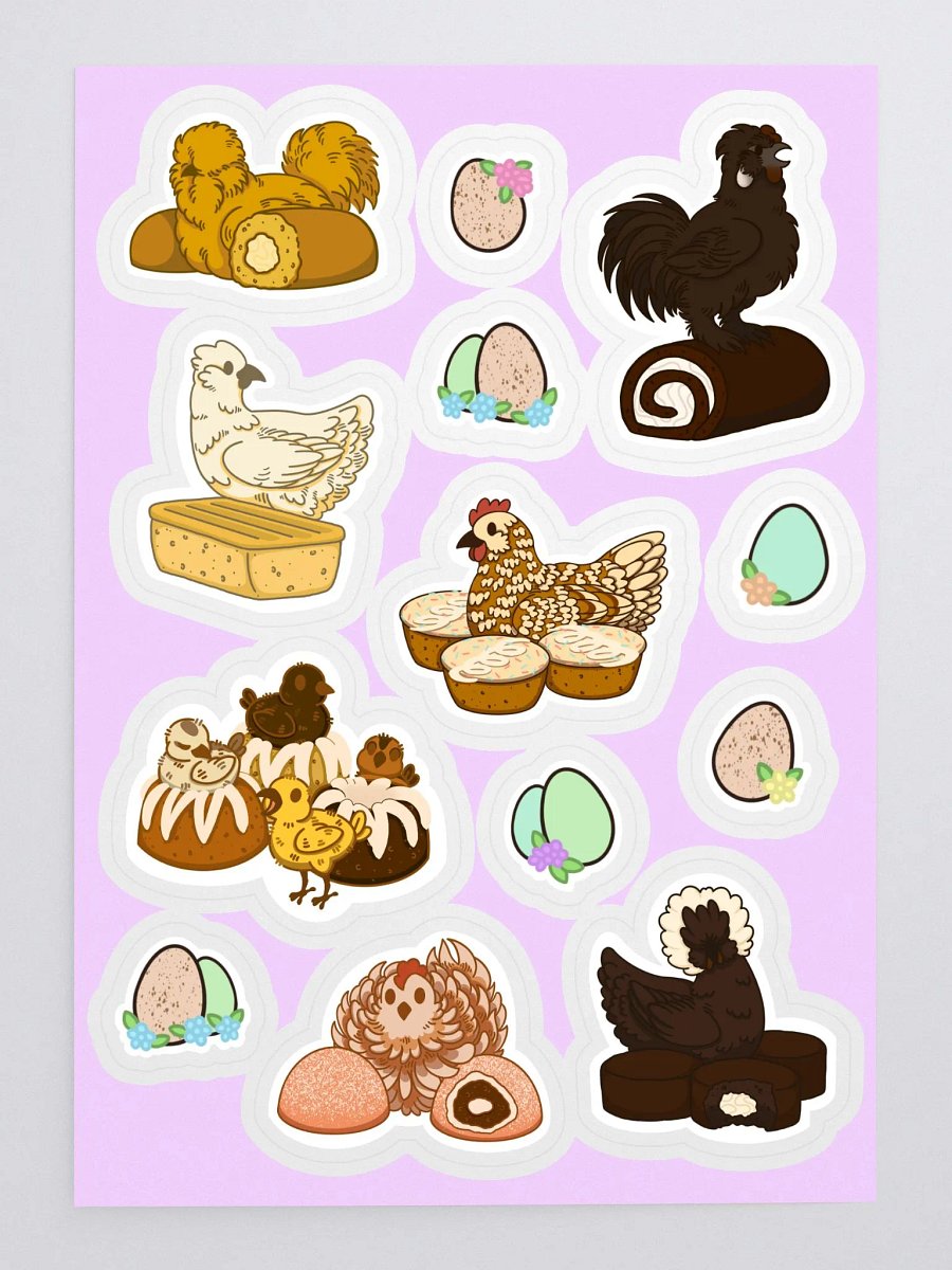 Sweet Tweets Sticker Sheet product image (3)