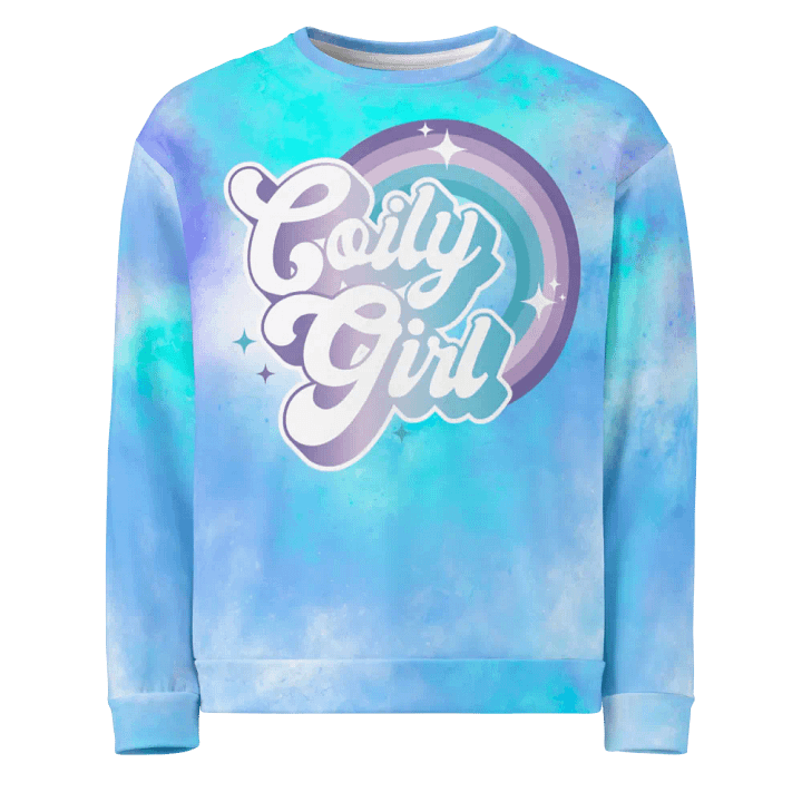 Coily Girl Tie-Dye Crewneck product image (2)