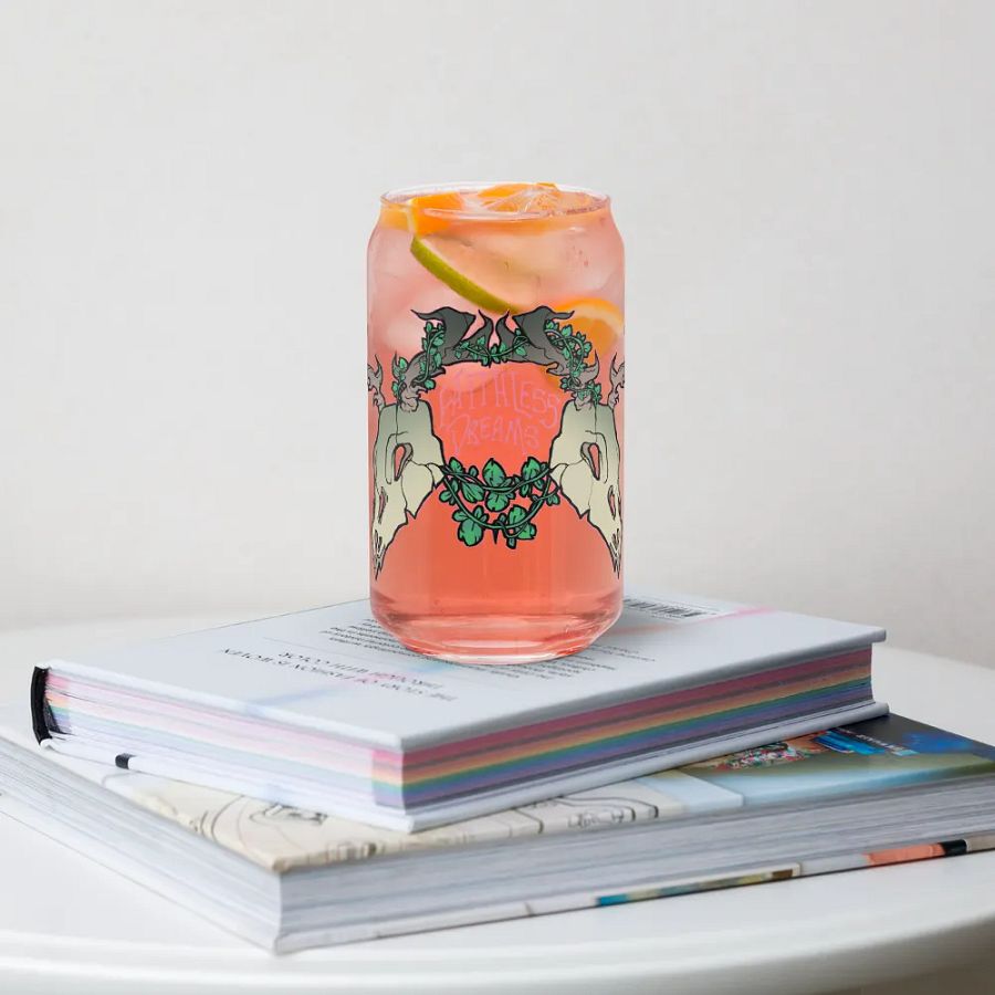 Faithless Logo glass cup product image (6)