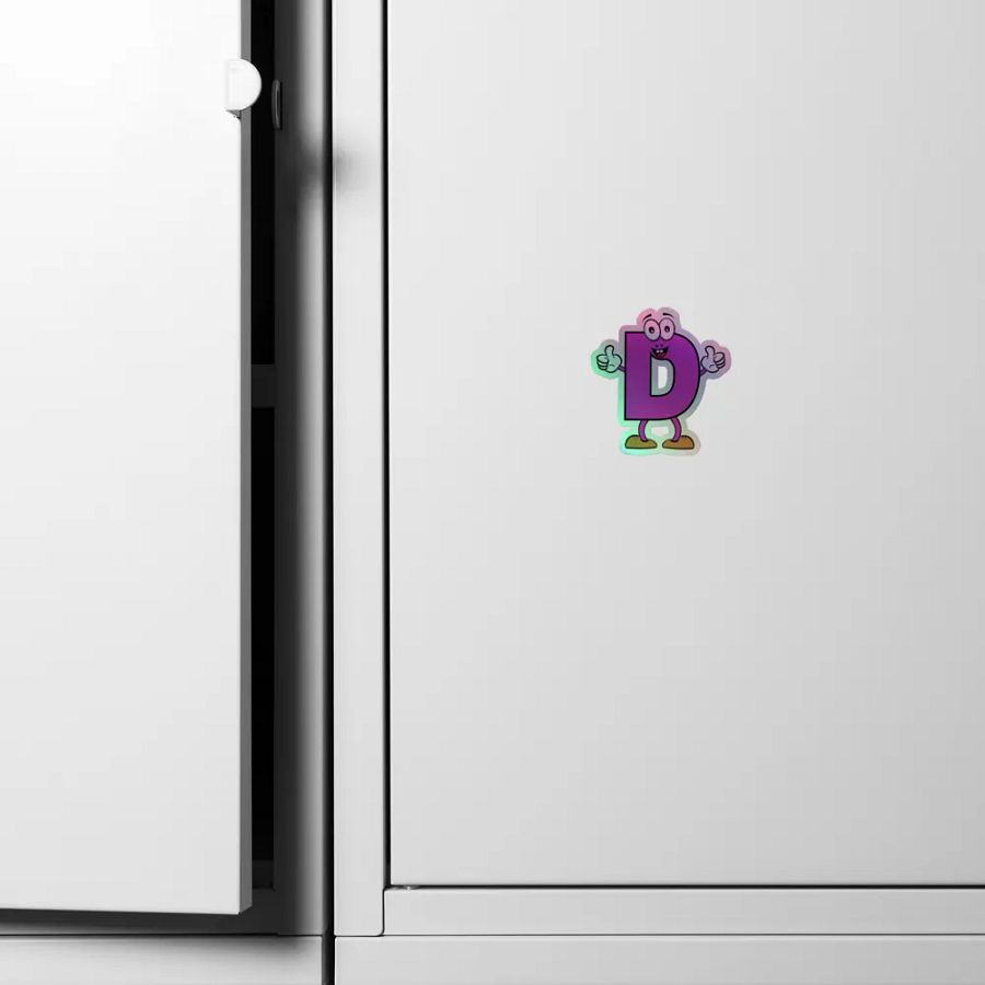 D Holographic Cartoon Character Sticker product image (6)