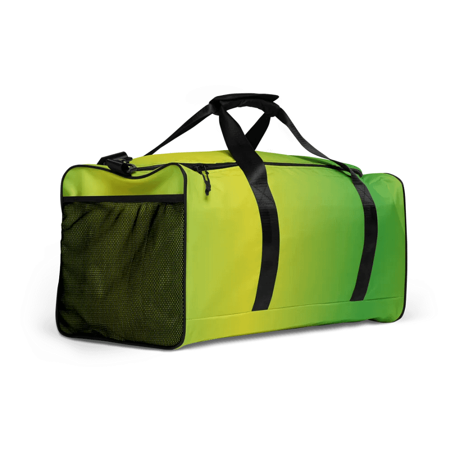 Miniaday Designs Green Ombre Duffle Bag product image (4)