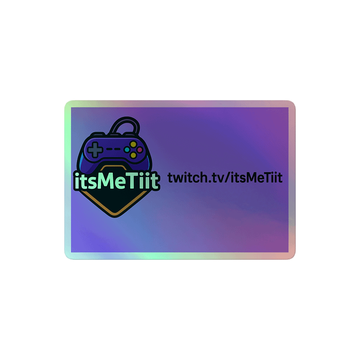 Holographic Gamer's Delight Sticker Sheet product image (2)