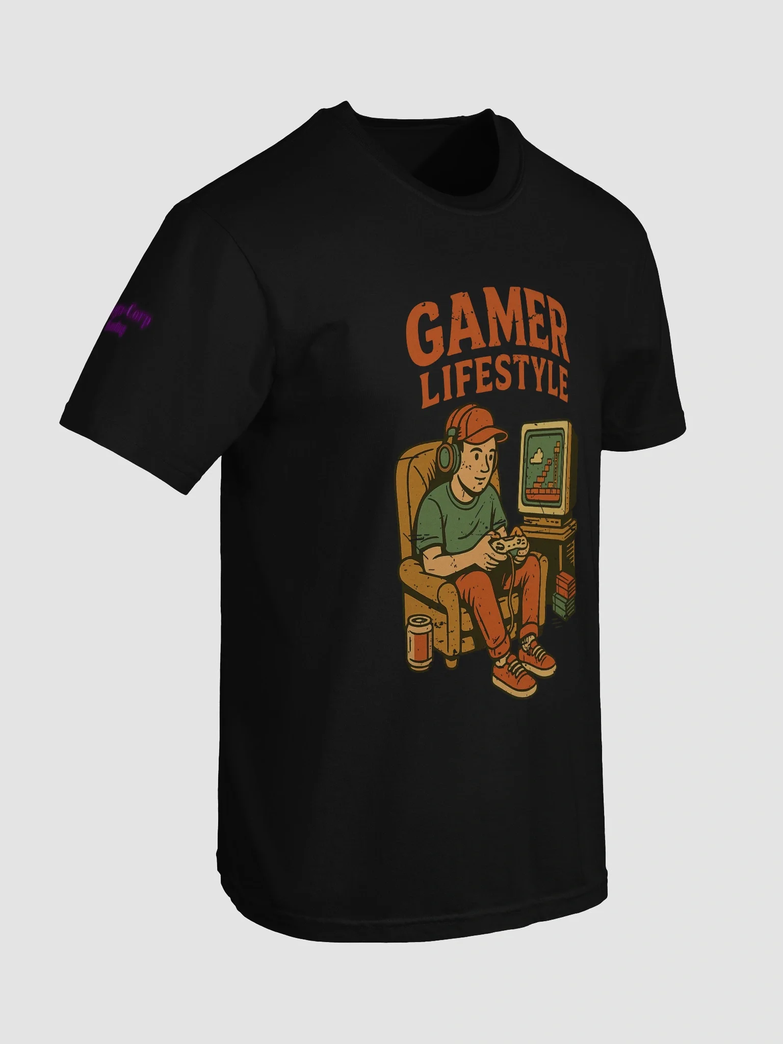Gamer T-shirt Design product image (32)