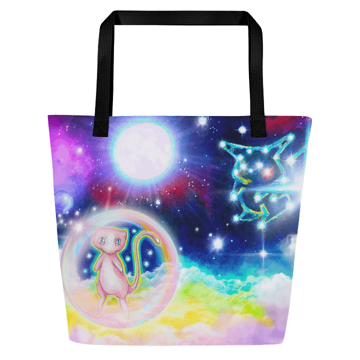 CerettaArt Rainbow Cloud Tote Bag product image (1)