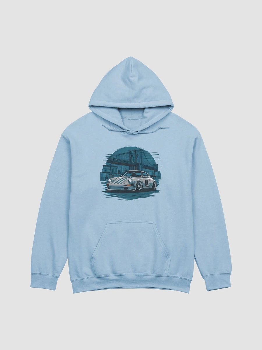 🔥 Japanese Sports Car & Samurai Temple Hoodie – Power & Tradition in One Design! 🚗⛩️ product image (1)