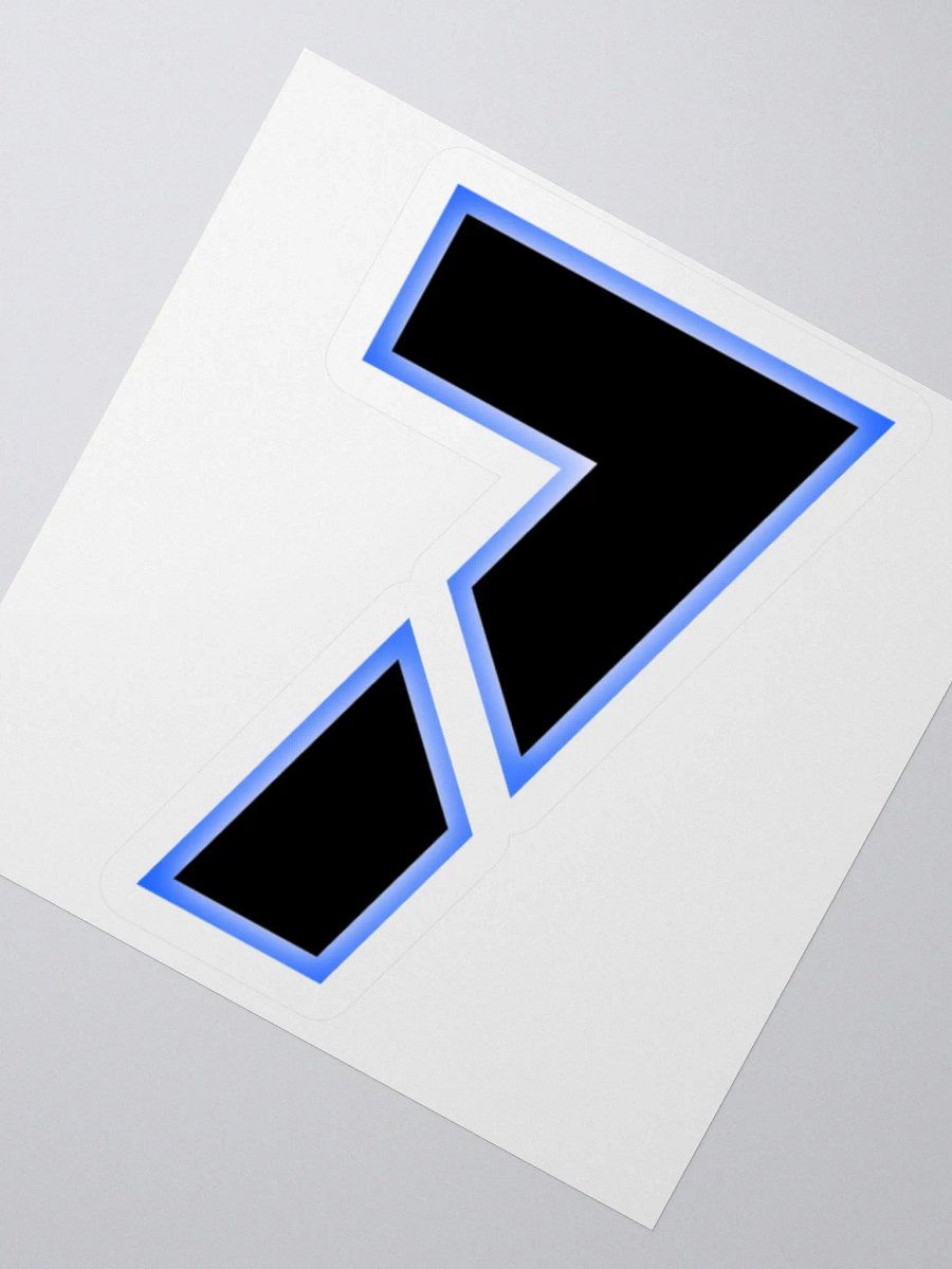 "7" logo sticker (2024) product image (2)