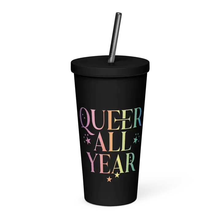 Queer All Year Insulated Tumbler product image (1)