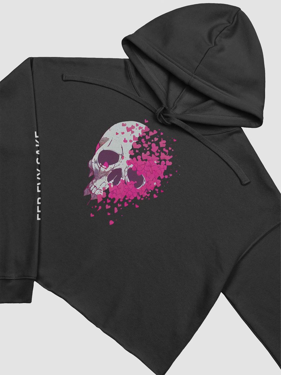 FFS Skull Hearted Fleece Cropped Hoodie product image (3)