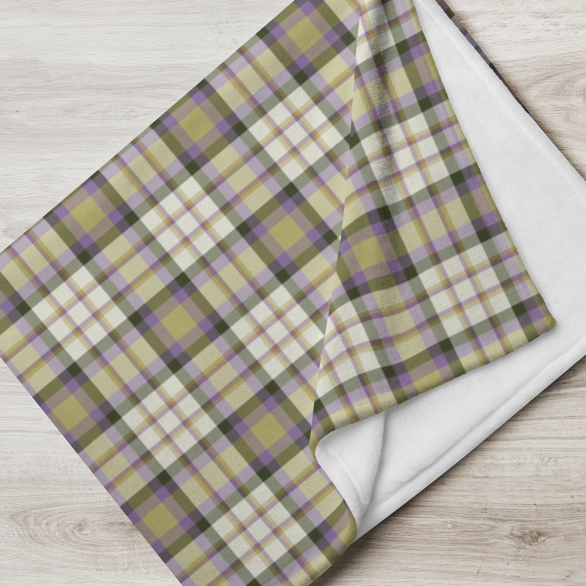 Light FVW Tartan | Throw Blanket product image (3)