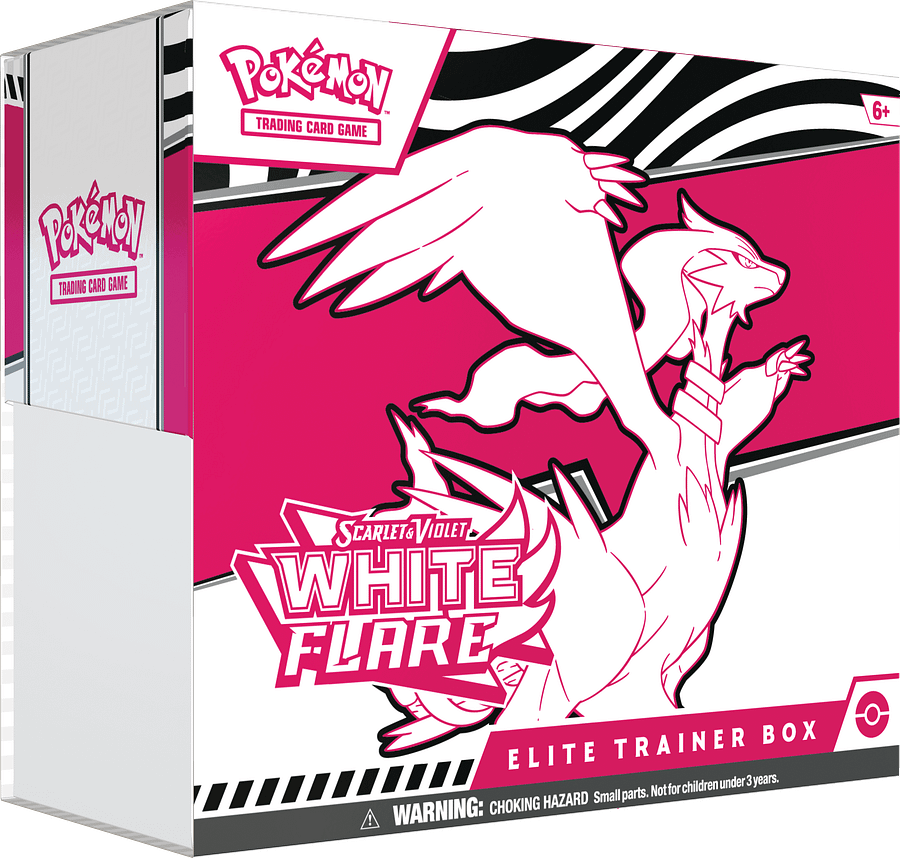 Pokémon TCG: Scarlet & Violet - White Flare - Elite Trainer Box product image (1)