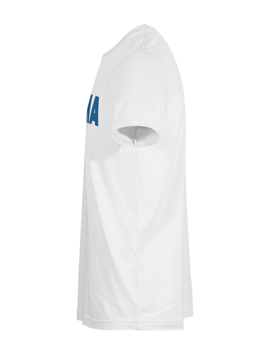 NIRMA Logo Tee – White | Bella + Canvas 3001 product image (11)