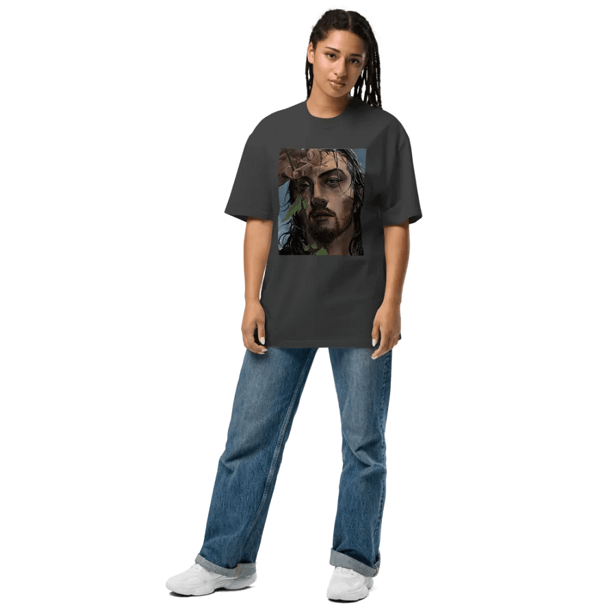 Vagabond Musashi Warrior’s Solitude | Oversized Faded T-Shirt product image (7)