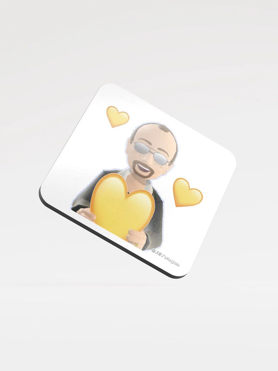 Hearts Emote - Coaster product image (1)