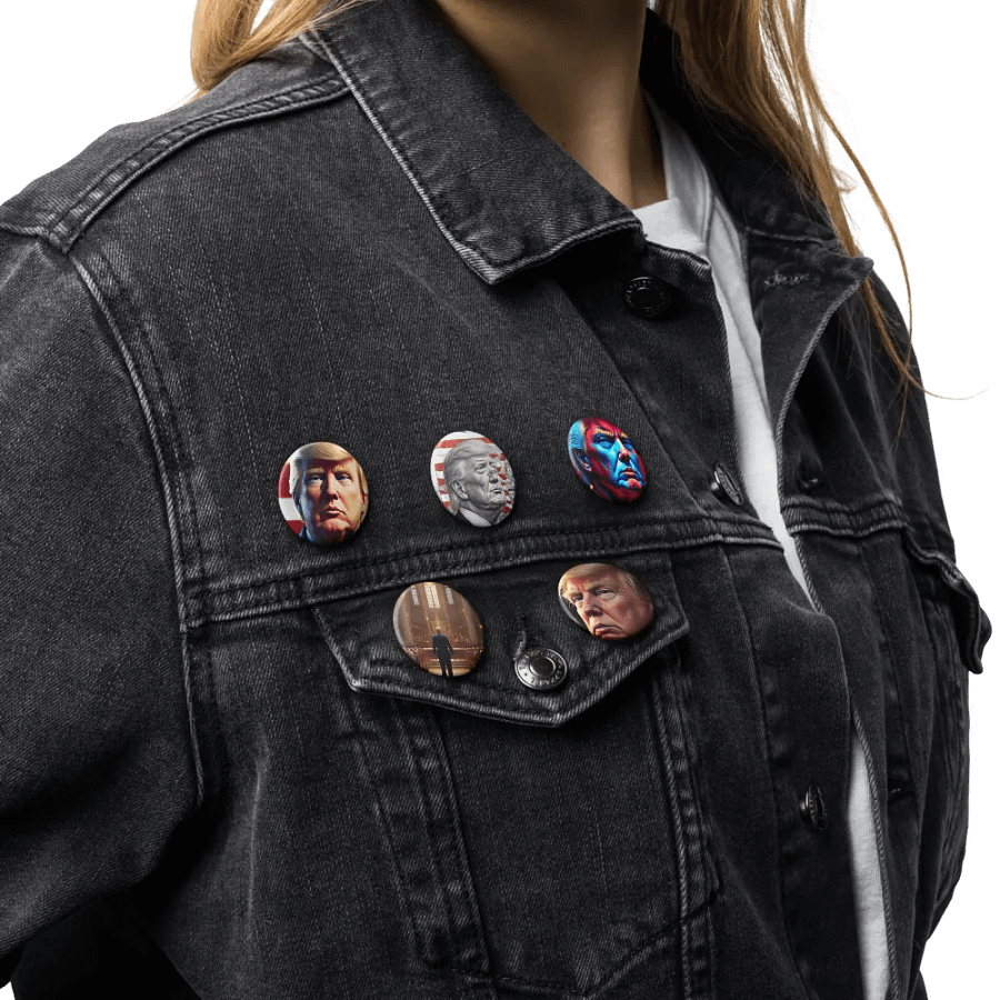 Patriotic Portrait Pin Set 1 product image (17)