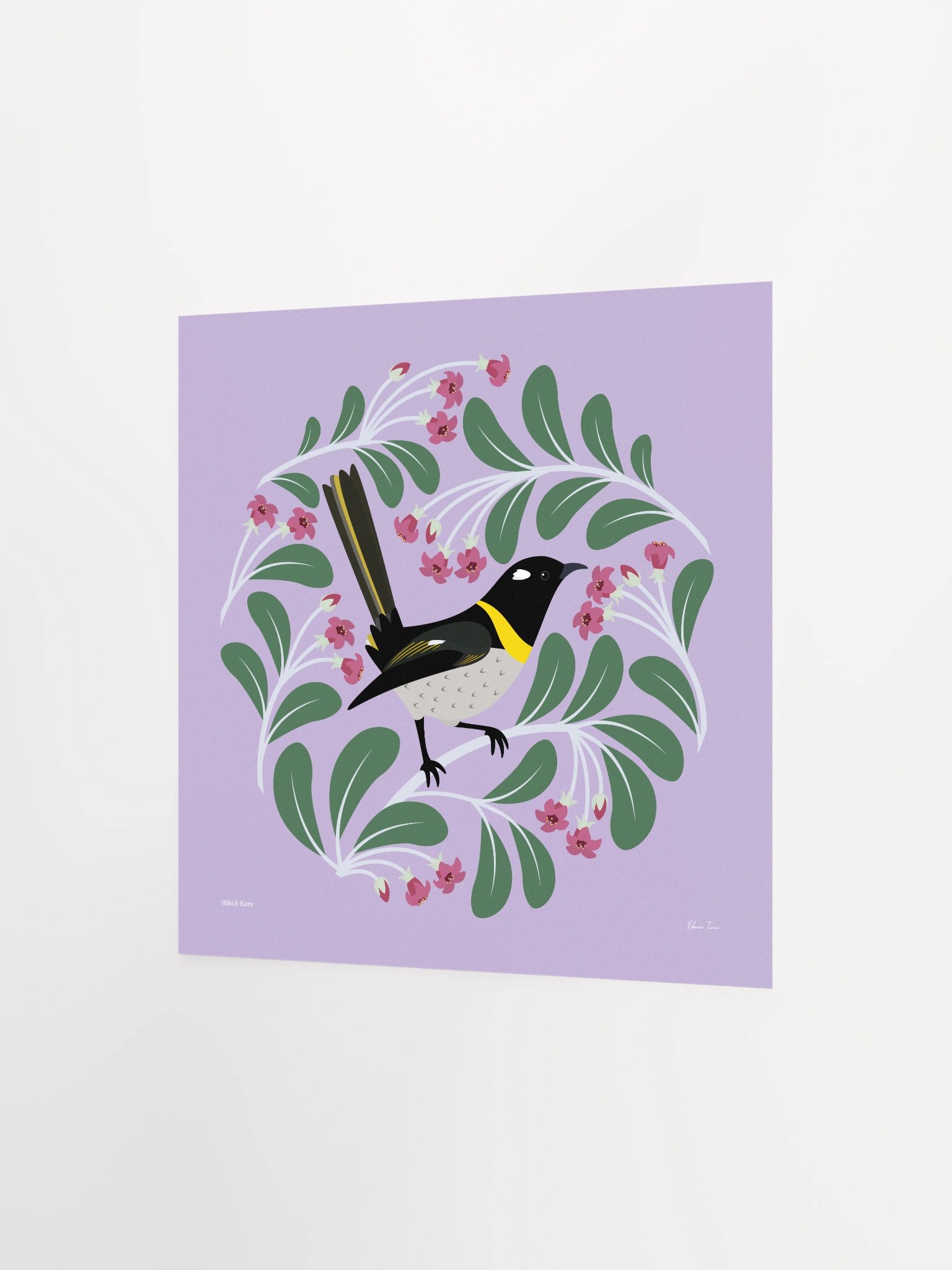 Hihi in Karo Unframed Wall Art product image (2)
