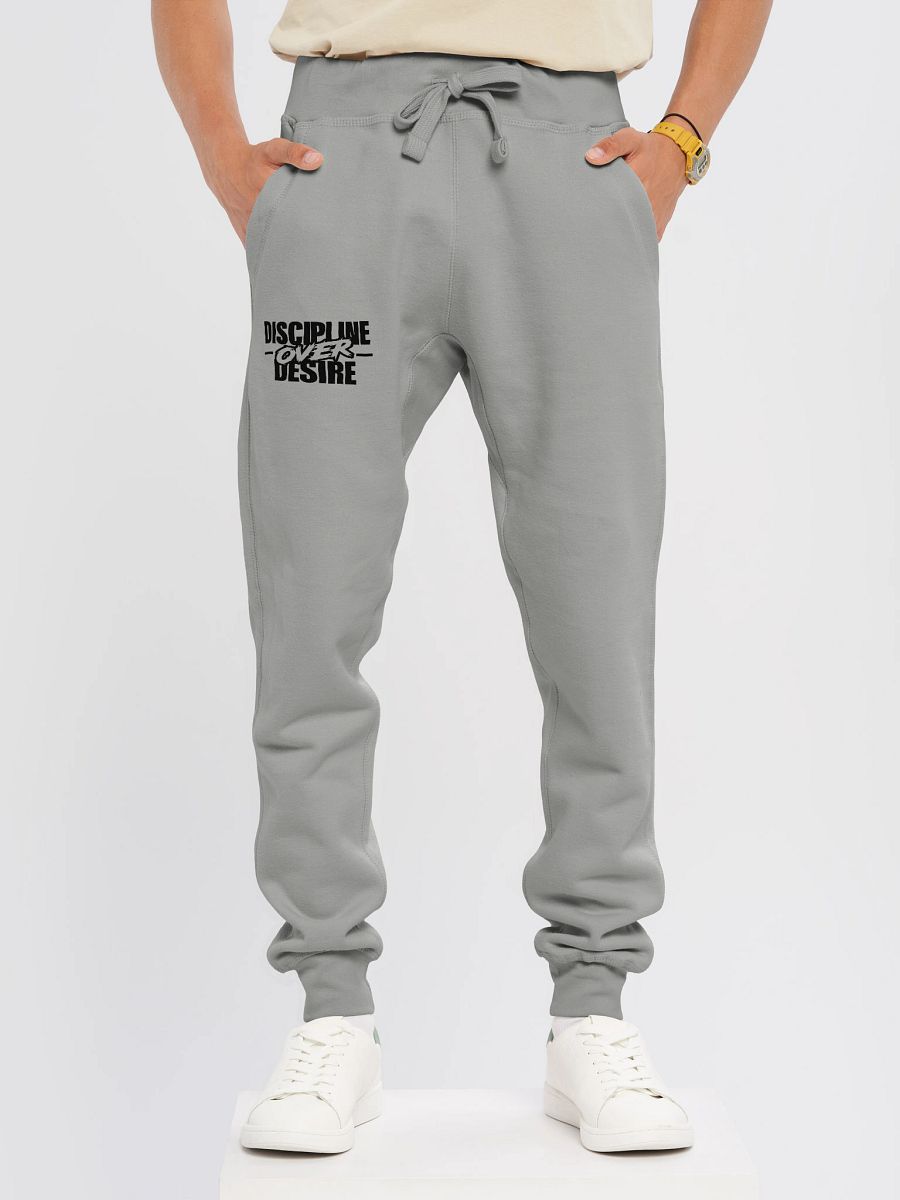 Discipline OVER Desire Black Font Sweatpants product image (3)