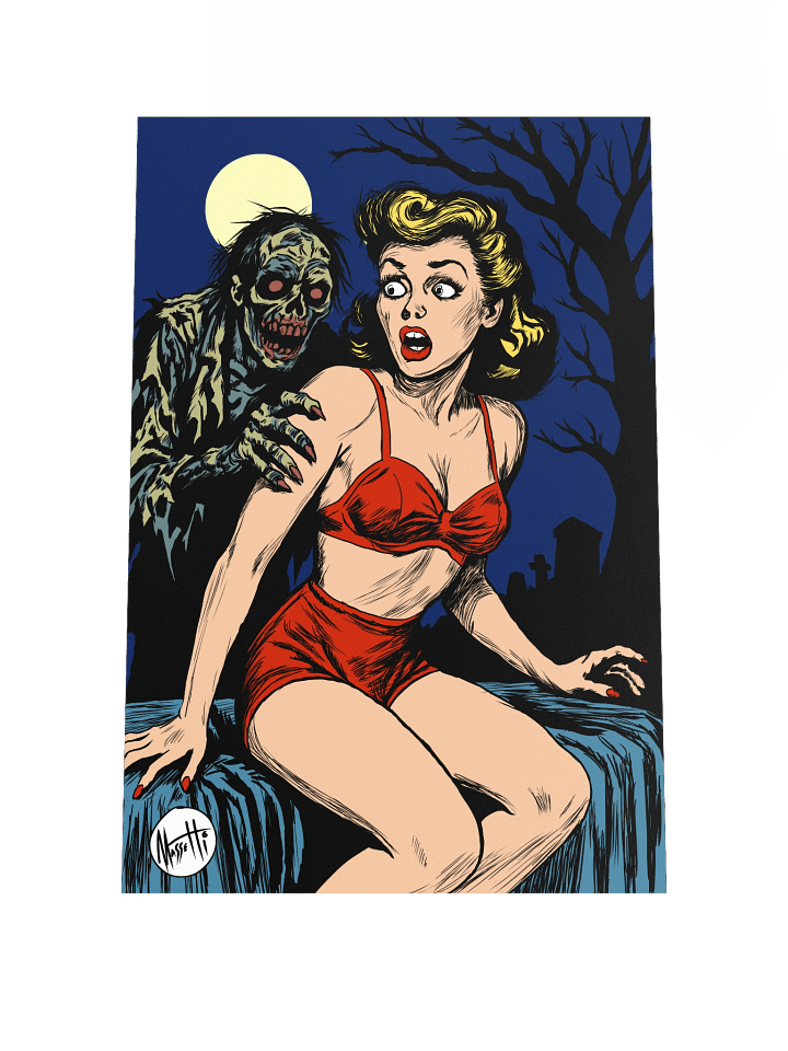 BEAUTY and the ZOMBIE Poster product image (1)
