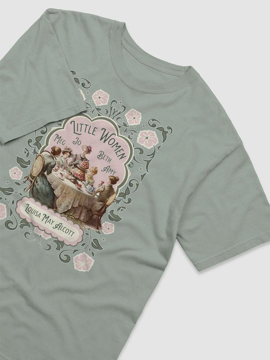 Little Women Comfort Colors T-Shirt, Louisa May Alcott Historical Romance, Bookish Literary Fan Art Tee Gift for Her Bookclub Crewneck Shirt product image (26)