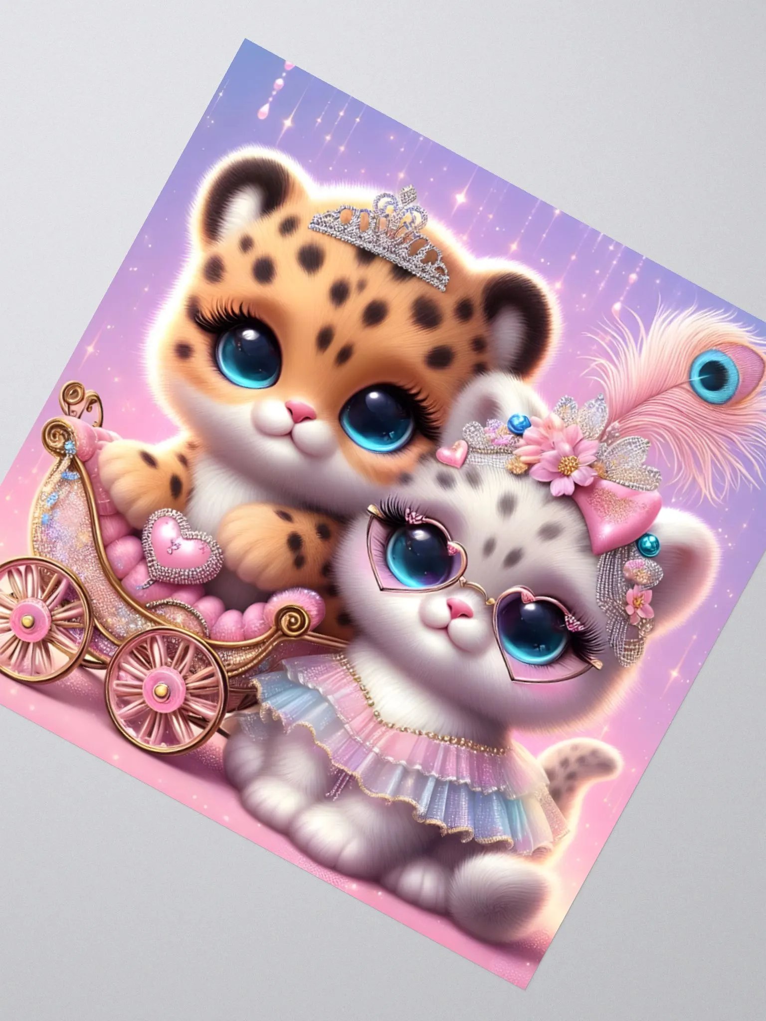 Cute Kitten Couple Sticker product image (5)