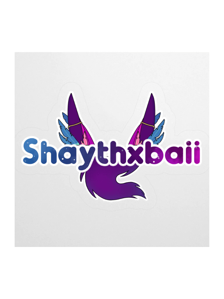 Shaythxbaii Logo Sticker product image (2)
