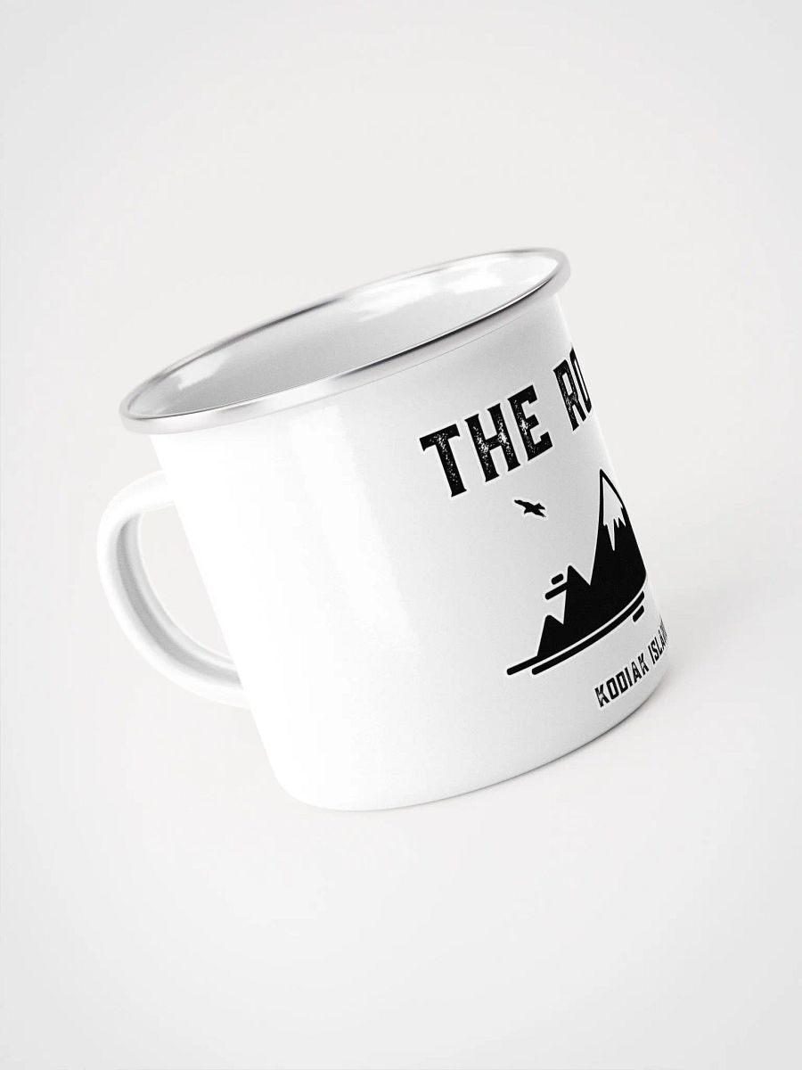 The Rock Enamel Camper Mug (Black) product image (4)