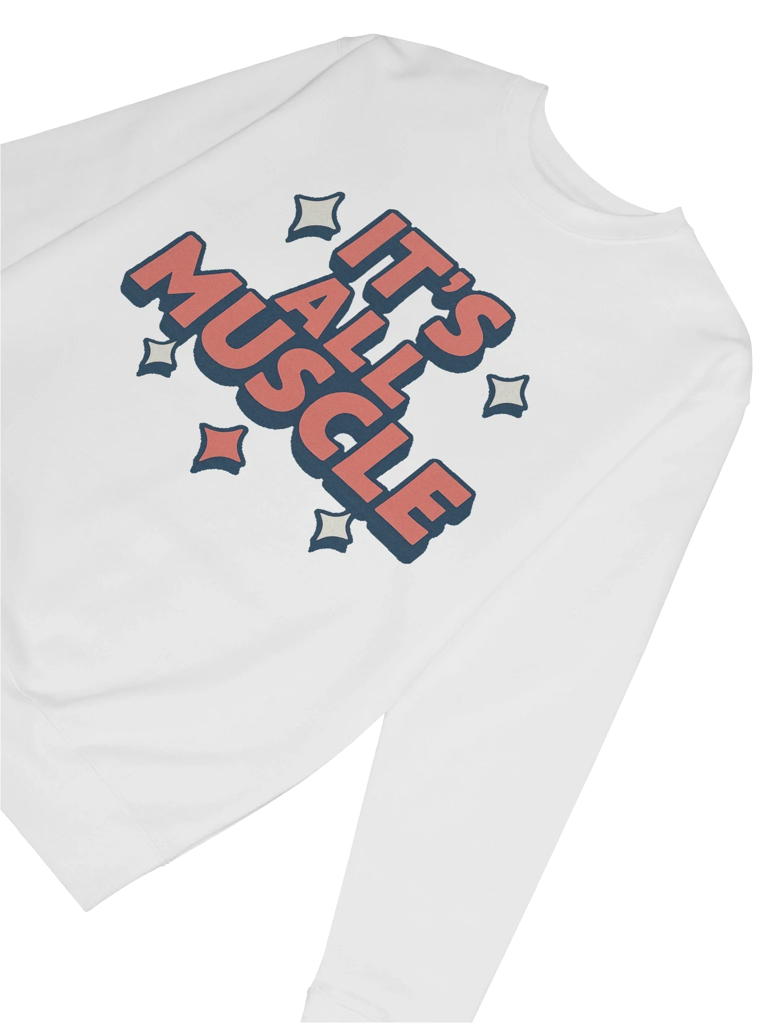 ITS ALL MUSCLE – Retro Typography Design product image (6)