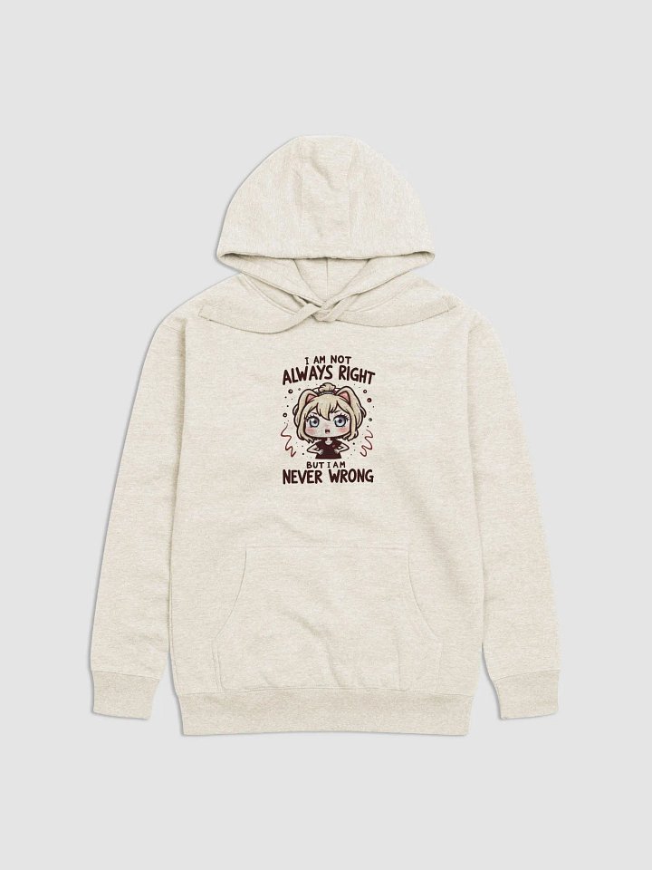 Not Always Right Never Wrong Hoodie product image (2)