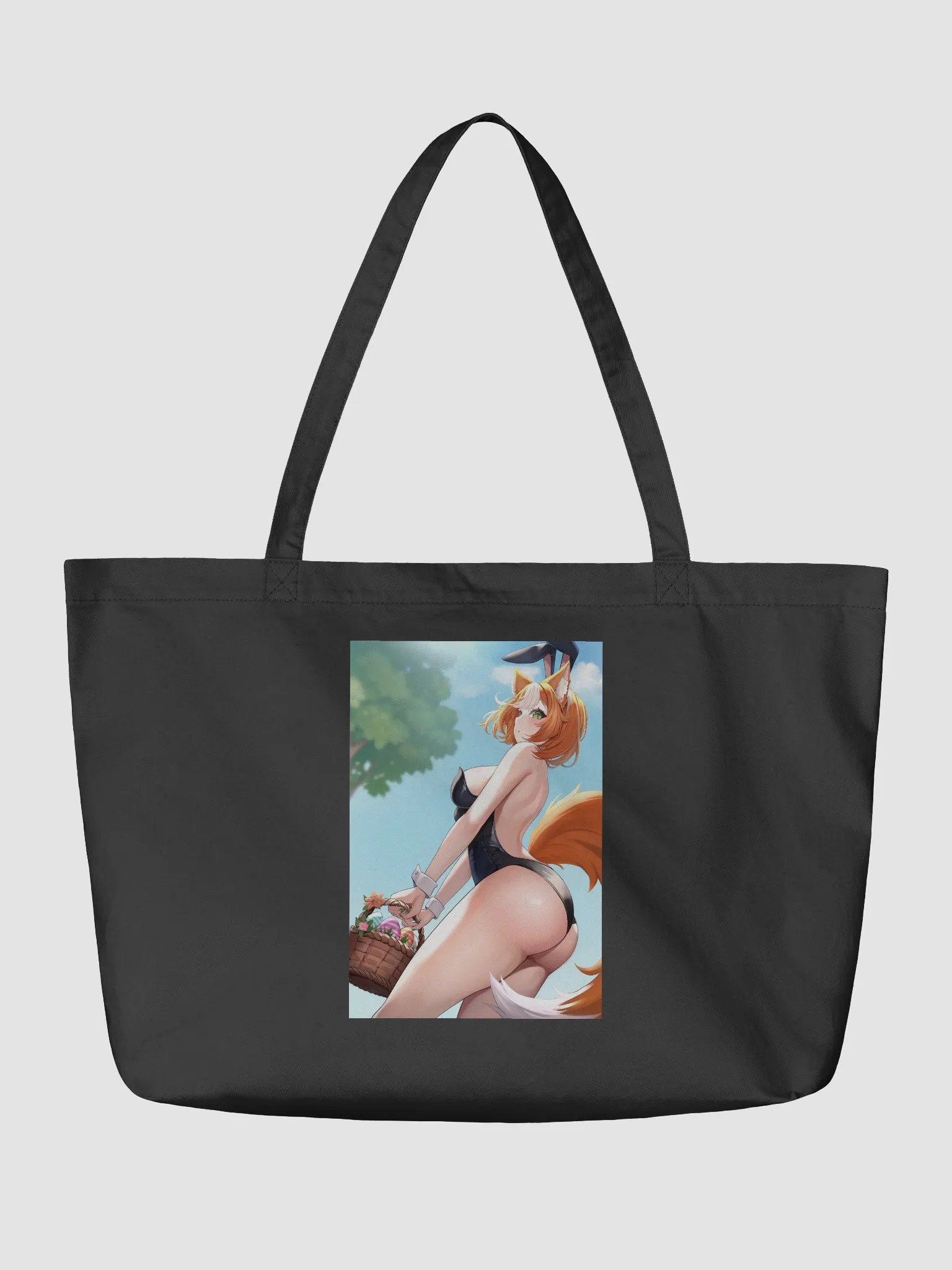 Easter Bunny Organic Cotton Tote product image (2)