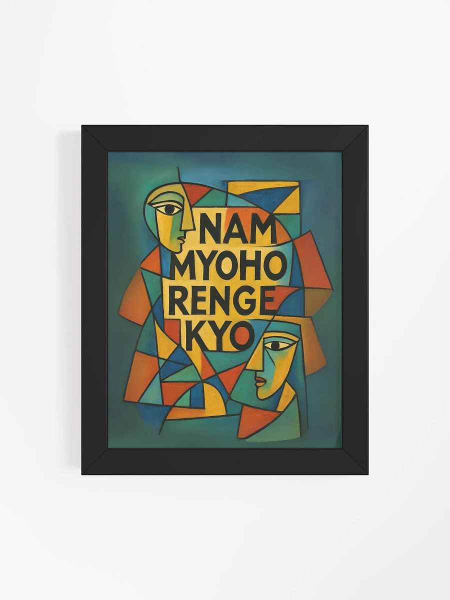 Bold Cubist Art for Nichiren Buddhism Devotees product image (4)