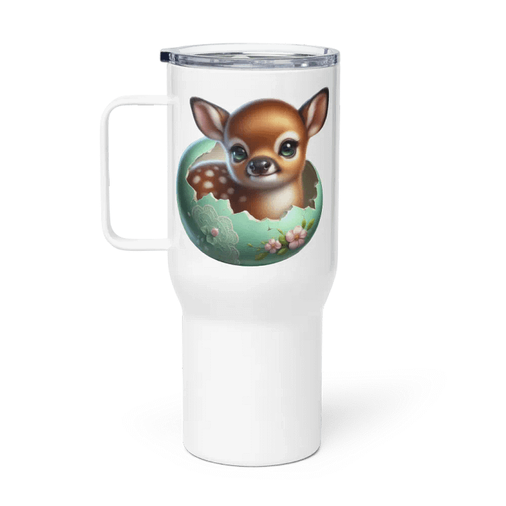 Deer Easter Egg - Travel Mug w/ Handle product image (1)
