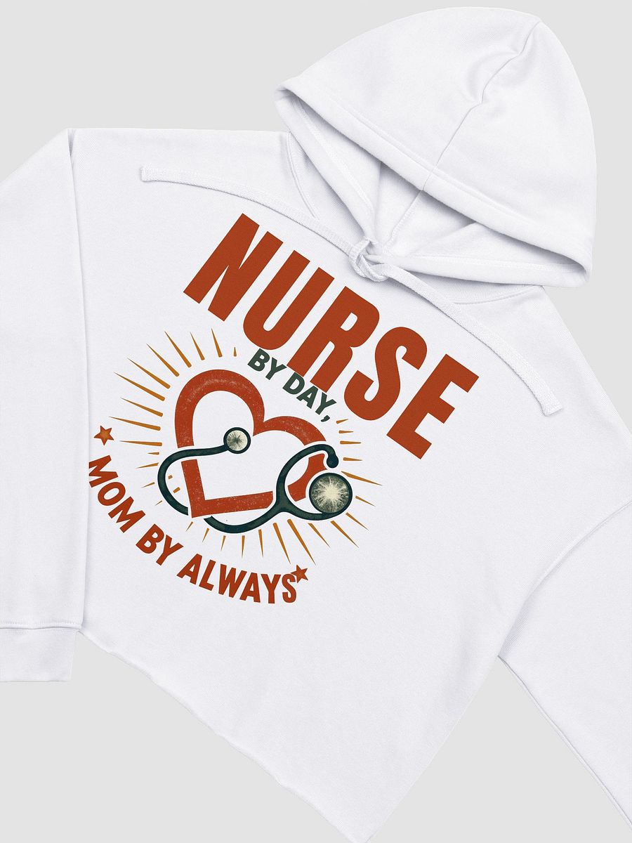 Heartfelt Nurse Mom Crop Hoodie product image (13)