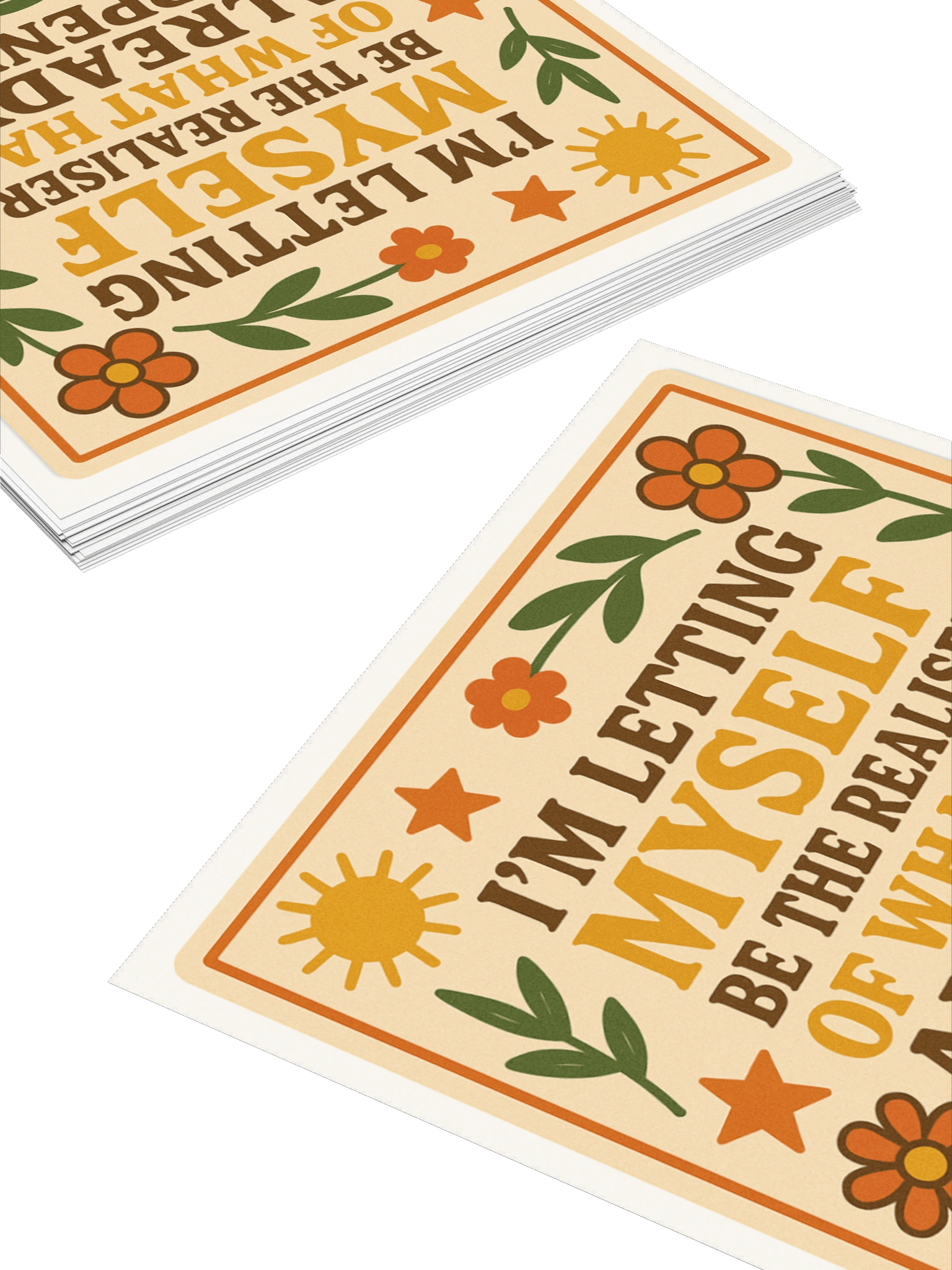Letting Myself Be The Realiser Sticker product image (7)