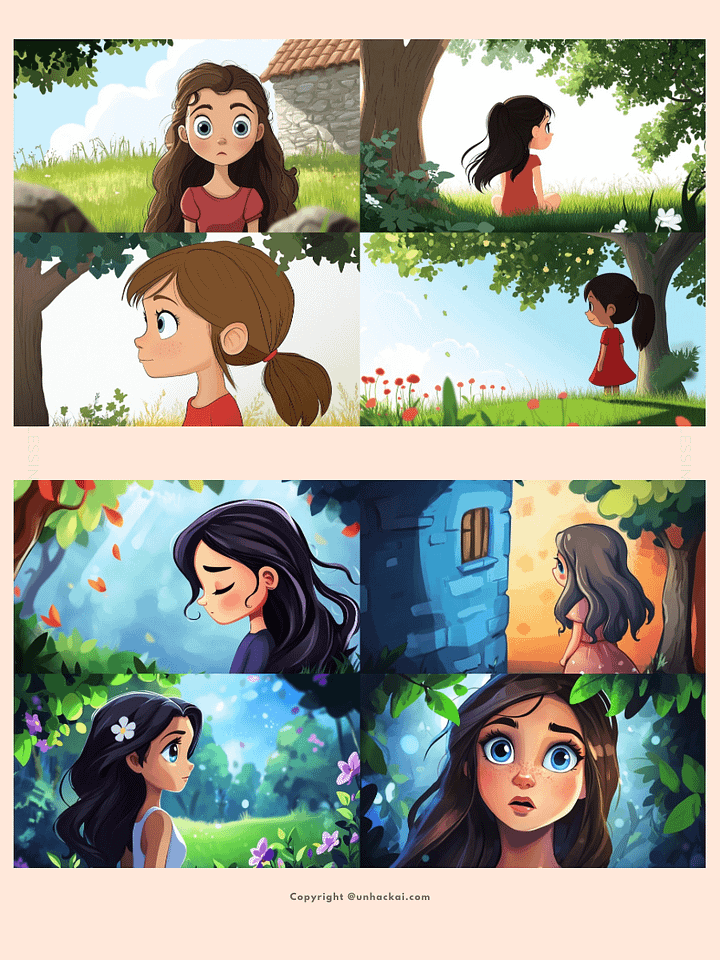 101 Midjourney Illustration Styles Reference (--sref) Codes for Children's Books product image (2)